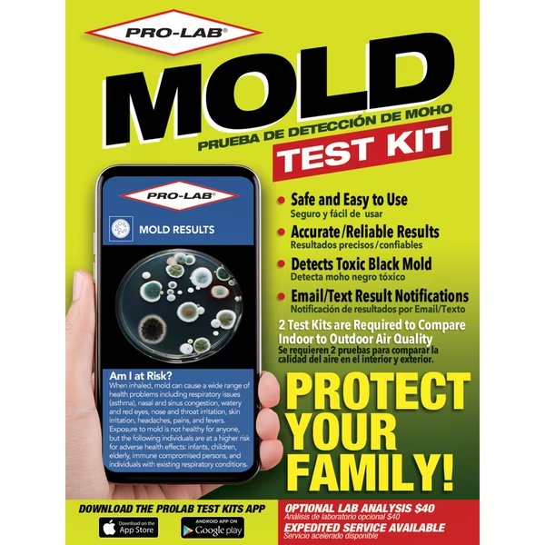 Test Kit Mold, Pro-Lab, Mfr#: MO 109